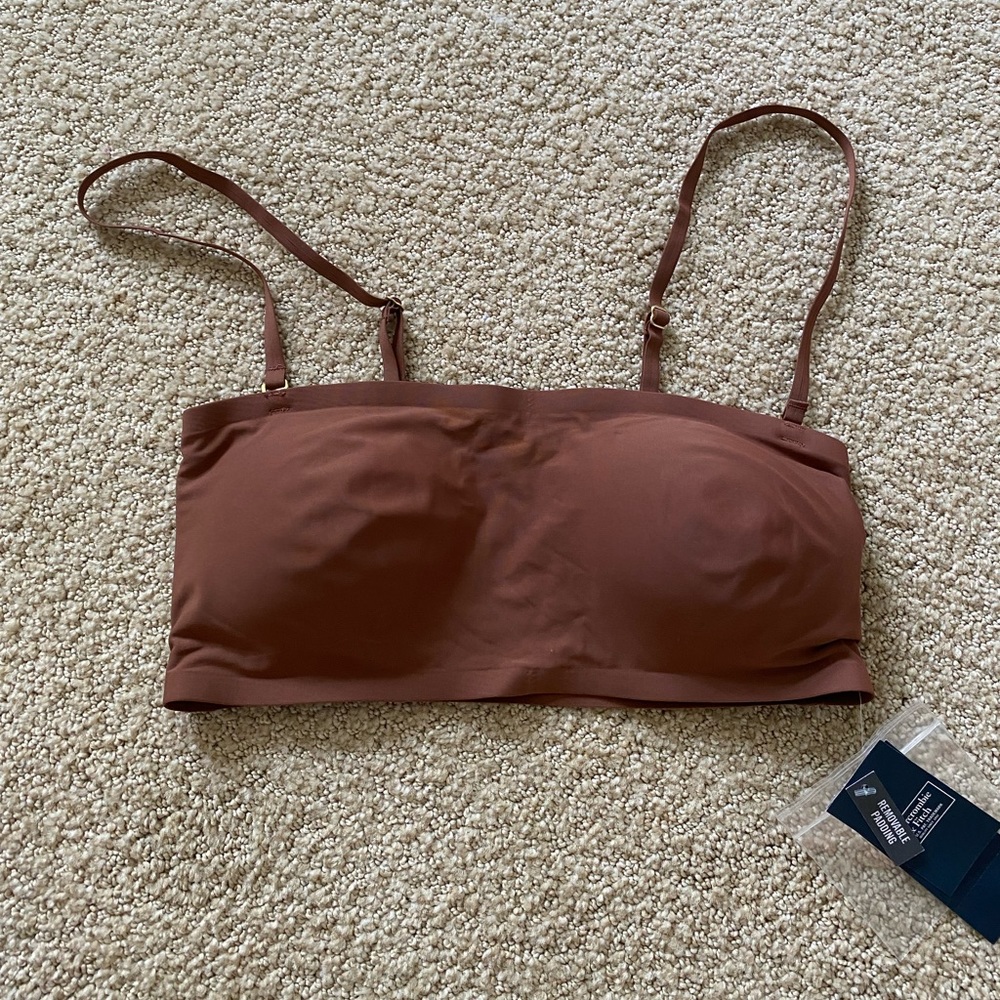 Abercrombie brown bralette